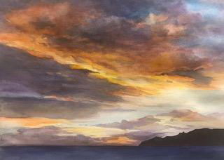 New Zealand Sunset - Jane Ferris