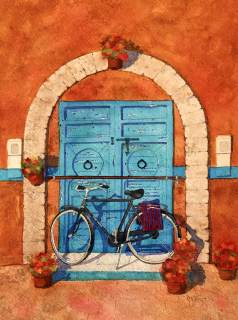 Essaouira, Blue Door - Marcia Smith